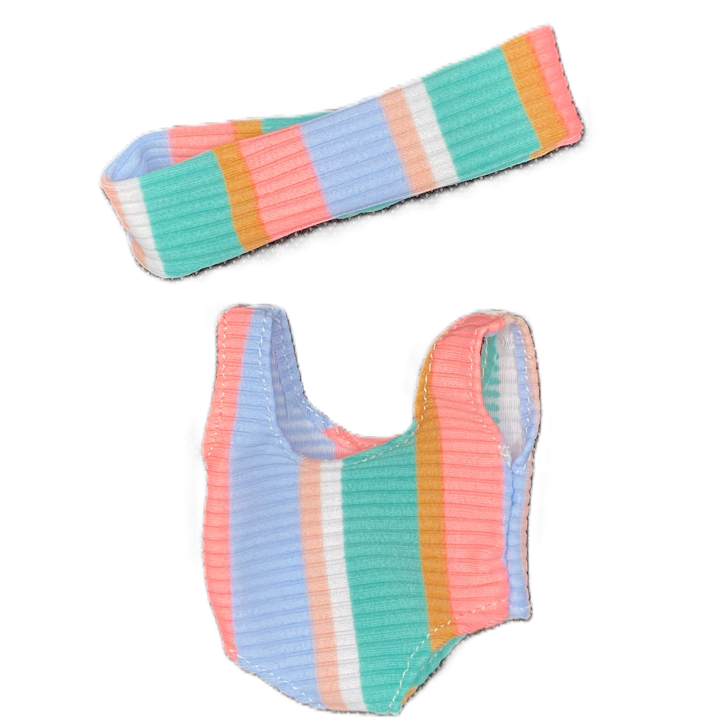 Make a Splash Striped Swimsuit